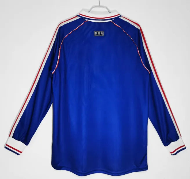 France 1998 Home Retro Long Sleeve