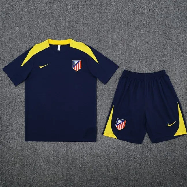 Survêtement manches courtes/short Athletico Madrid 2023/2024 Bleu