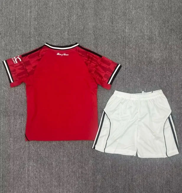 Manchester United 2025/2026 Home Set (Adults and Kids)