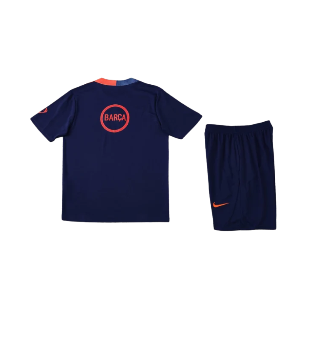 Barcelona 2023/2024 Kurzarm/Shorts Trainingsanzug Türkis
