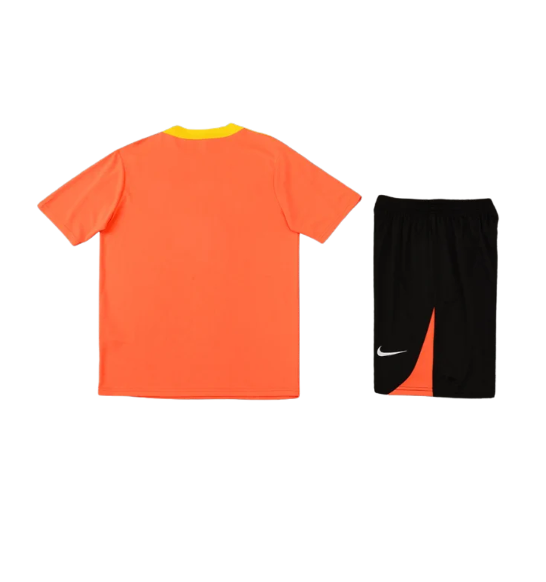 Brasilien 2024 Kurzarm/Shorts Trainingsanzug Blau