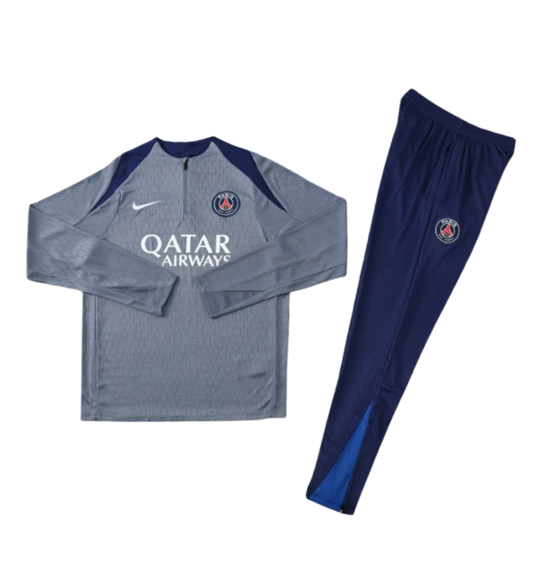 Survêtement PSG 2024/2025 1/4 Zip Noir