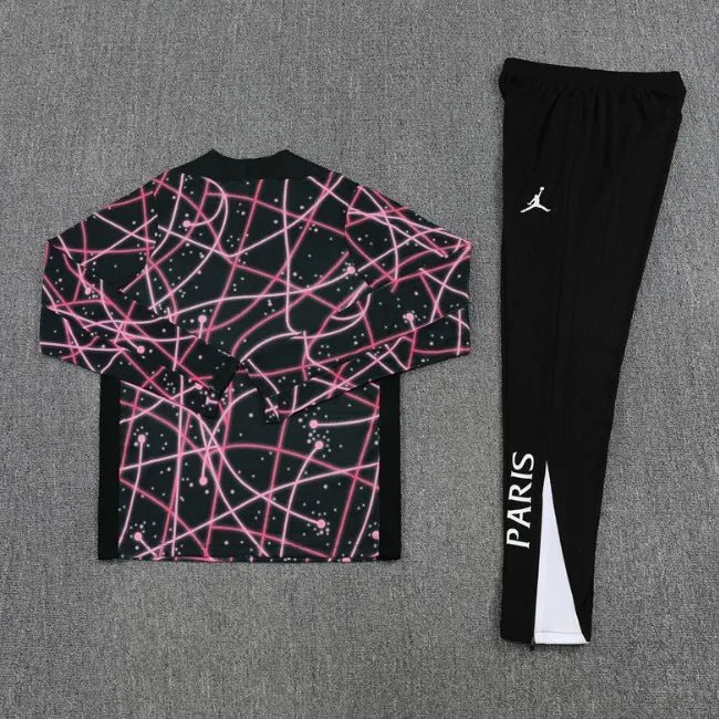 Survêtement PSG 2024/2025 1/4 Zip Noir