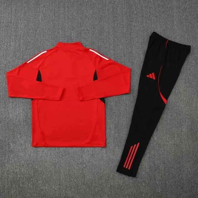 Survêtement zippé 1/4 Manchester United 2024/2025 Vert