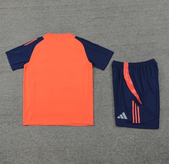 Survêtement à manches courtes/short Manchester United 2024/2025 Orange