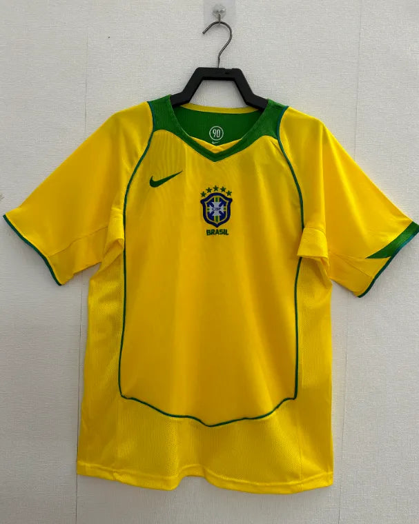 Brasilien 2004 Heimtrikot Retro