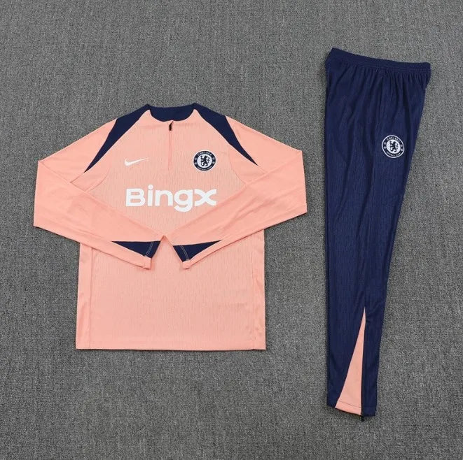 Survêtement Chelsea 2024/2025 1/4 Zip Bleu