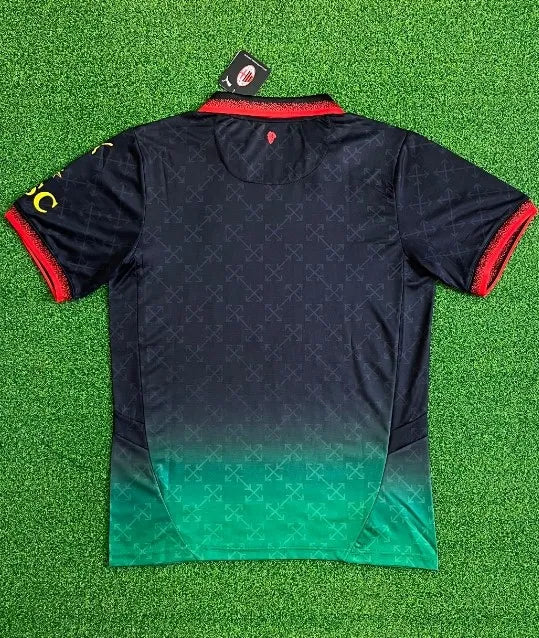 AC Milan x Off-White 2024/2025 Fourth Special Black