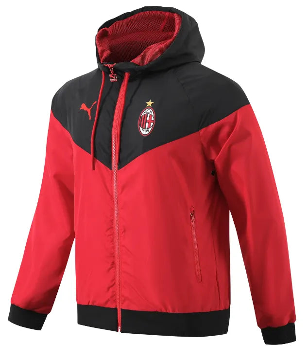 Coupe-vent AC Milan 2023/2024 Rouge