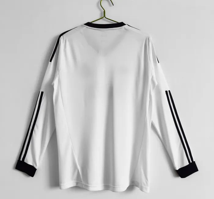 Real Madrid 2012/2013 Heimtrikot im Retro-Stil, langärmelig