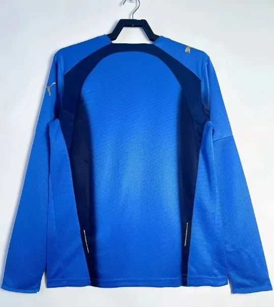 Maillot rétro à manches longues Italie 2006 Domicile