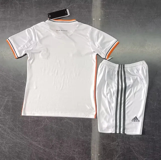 Real Madrid 2013/2014 Home Retro Set Kids