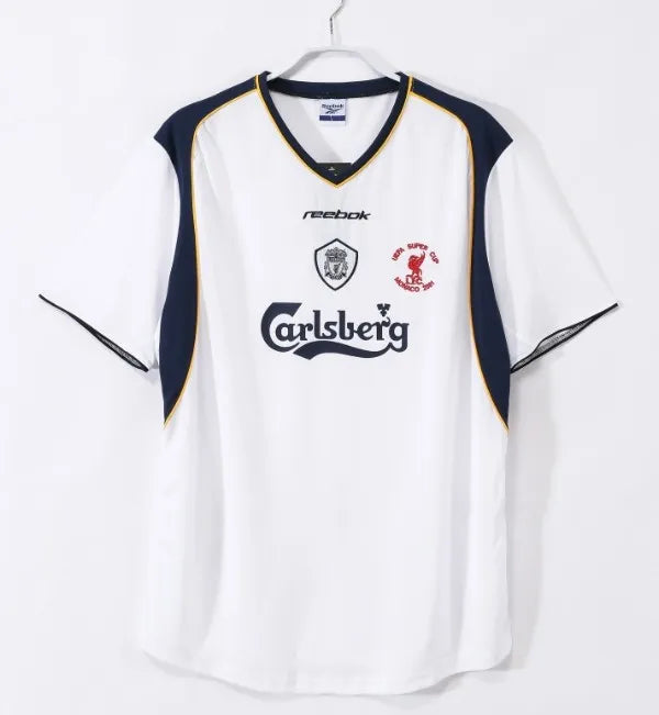 Maillot rétro domicile Liverpool 2000/2001