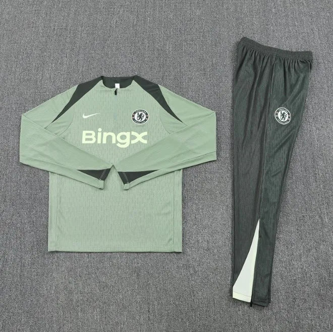 Survêtement Chelsea 2024/2025 1/4 Zip Bleu