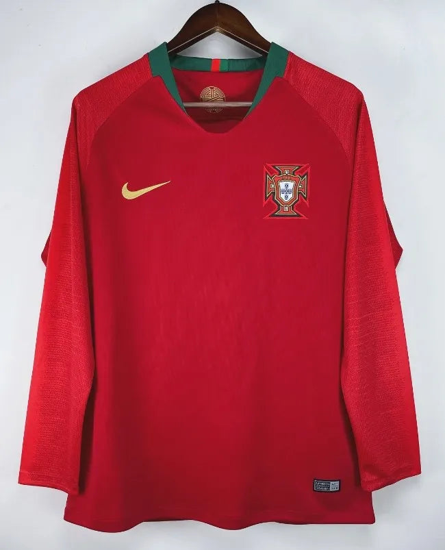 Maillot Domicile Manches Longues Portugal 2018