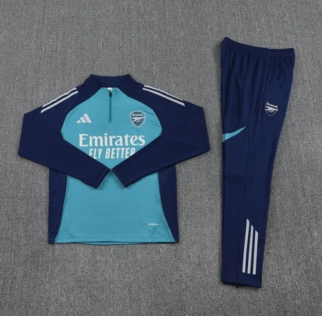 Survêtement zippé 1/4 Arsenal 2024/2025 Rose