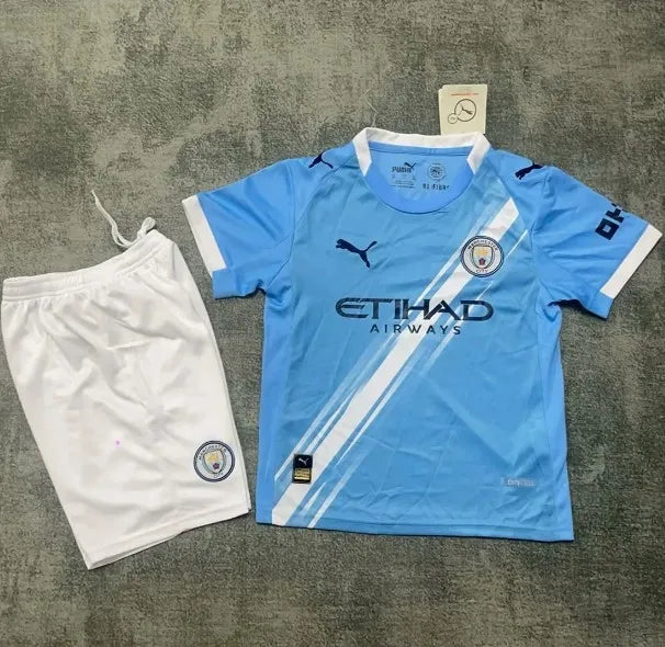 Ensemble domicile Manchester City 2024/2025 (adultes et enfants)