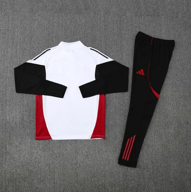 Survêtement zippé 1/4 Manchester United 2024/2025 Vert