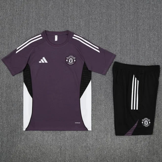Survêtement à manches courtes/short Manchester United 2024/2025 Orange