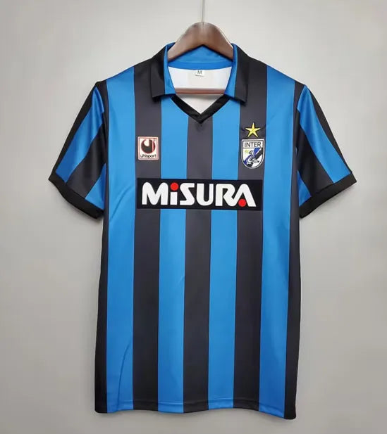 Maillot rétro domicile Inter Milan 1988/1989