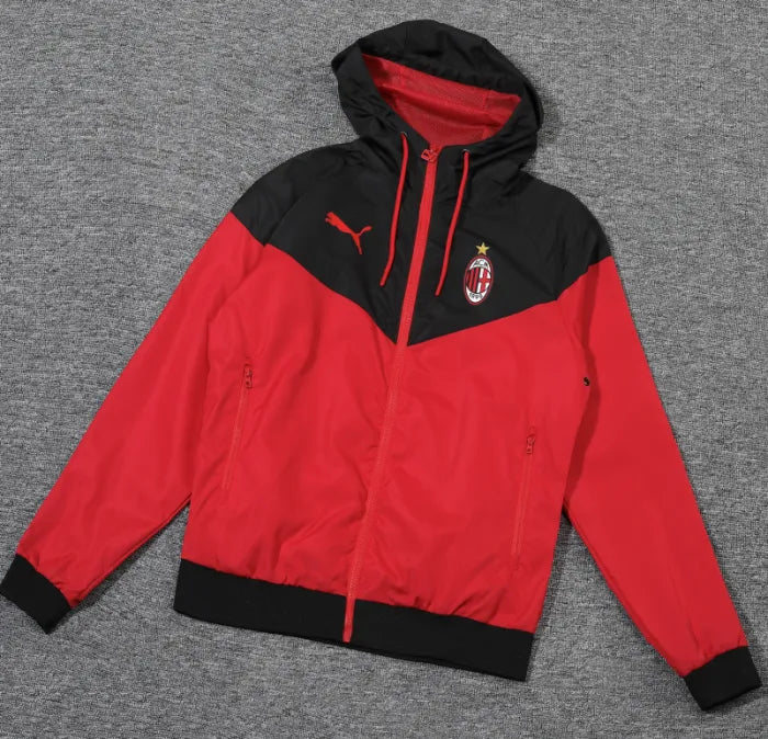 Coupe-vent AC Milan 2023/2024 Rouge