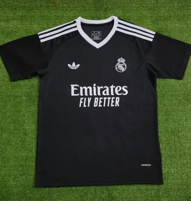 Real Madrid 2024/2025 Torwart Schwarz