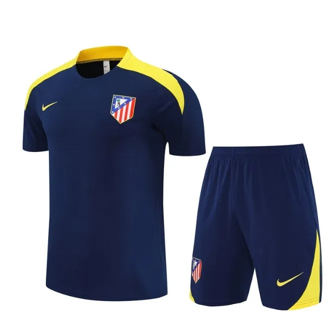 Survêtement manches courtes/short Athletico Madrid 2023/2024 Bleu