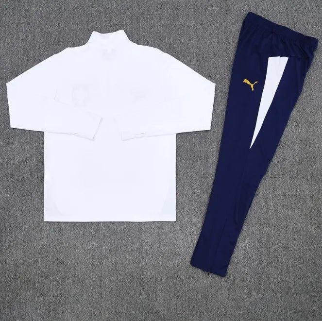 Portugal 2025 1/4 Zipper Tracksuit White