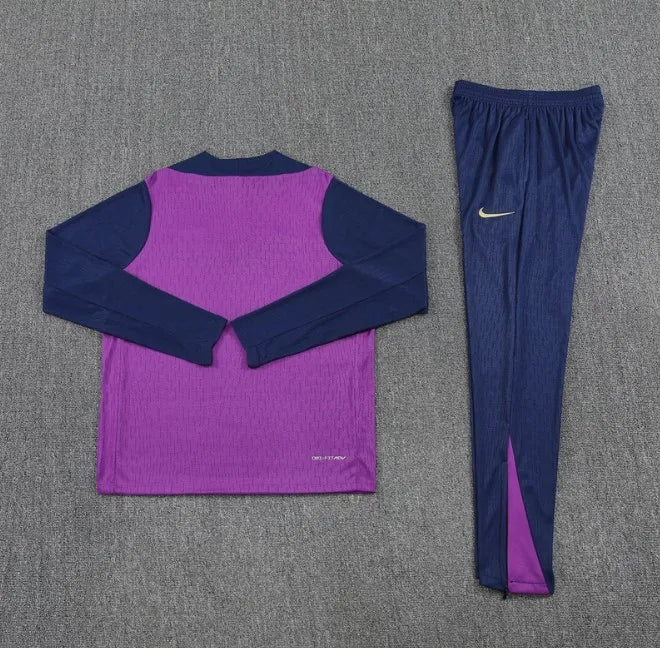 Survêtement Barcelone 2024/2025 1/4 Zip Noir