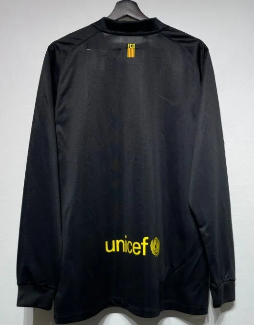 Maillot extérieur rétro à manches longues Barcelone 2011/2012