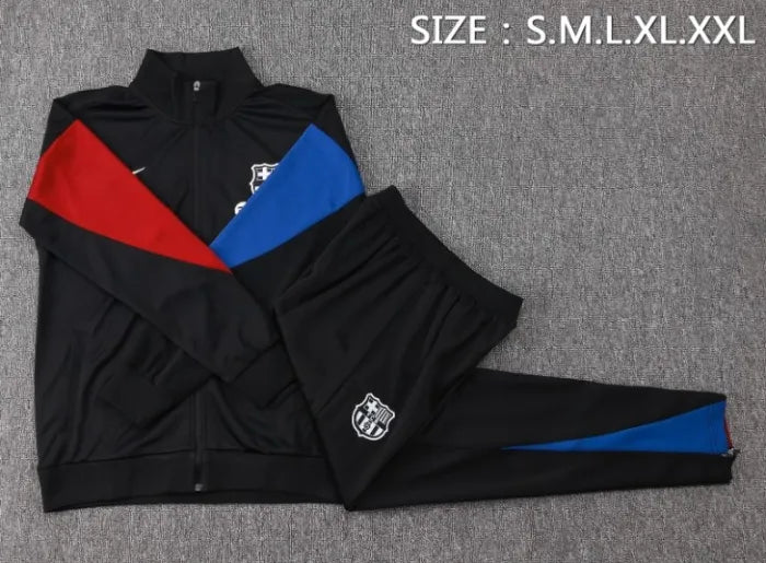 Barcelona 2024/2025 Trainingsanzugjacke Schwarz