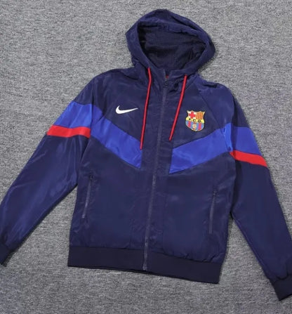 Barcelona 2023/2024 Windbreaker Blue