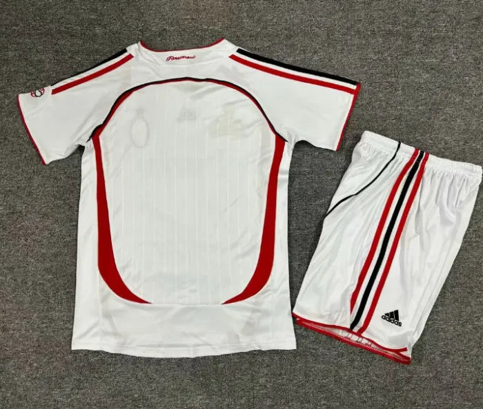 AC Milan 2006/2007 Away Retro Set Kids