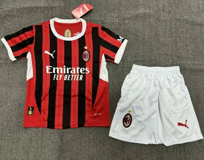 AC Milan 2024/2025 Home Set (Adults and Kids)