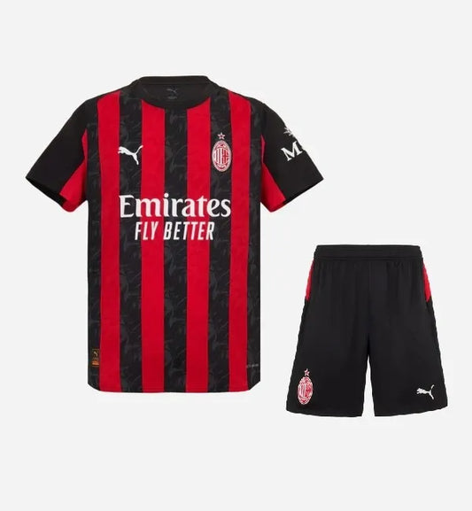Ensemble domicile AC Milan 2024/2025 (adultes et enfants)