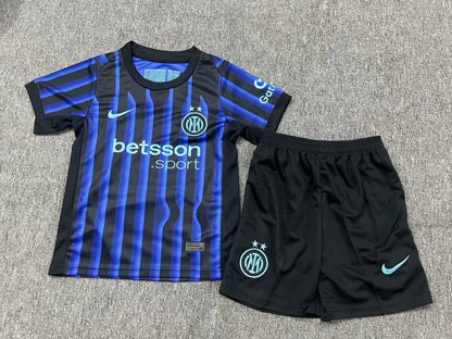 Inter Mailand 2024/2025 Heimset (Erwachsene und Kinder)