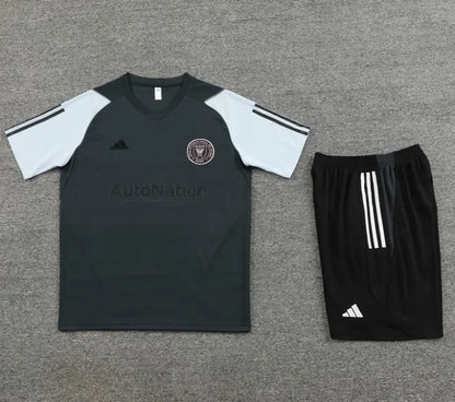 Inter Miami 2023 Short Sleeve/Shorts Tracksuit Grey