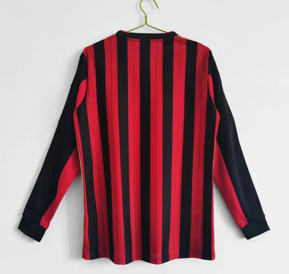 AC Milan 2013/2014 Home Retro Long Sleeve