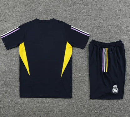 Real Madrid 2023/2024 Short Sleeve/Shorts Tracksuit Blue