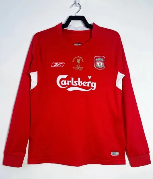 Liverpool 2004/2005 Home Retro Long Sleeve