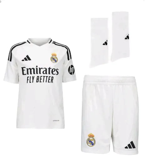 Real Madrid 2024/2025 Home Set (Adults and Kids)