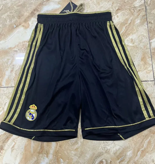 Real Madrid 2011/2012 Away Retro Shorts