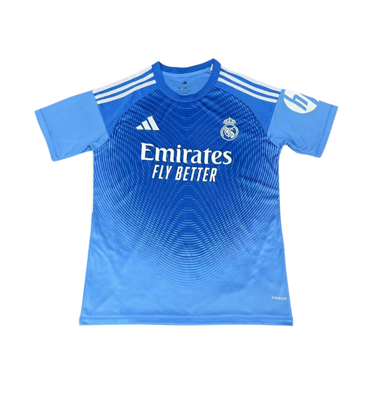 Maillot gardien de but Real Madrid 2024/2025 bleu