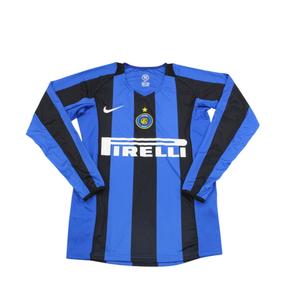 Maillot rétro à manches longues Inter Milan 1998/1999 Domicile
