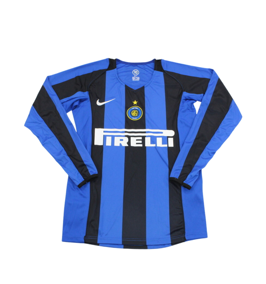 Maillot rétro à manches longues Inter Milan 1998/1999 Domicile
