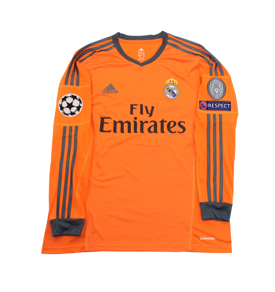 Maillot rétro à manches longues domicile Real Madrid 2013/2014