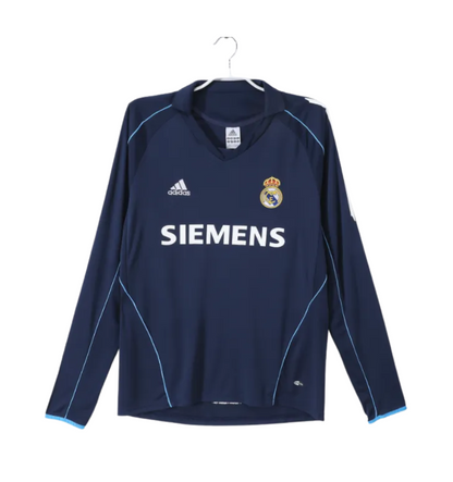Maillot rétro à manches longues domicile Real Madrid 2005/2006