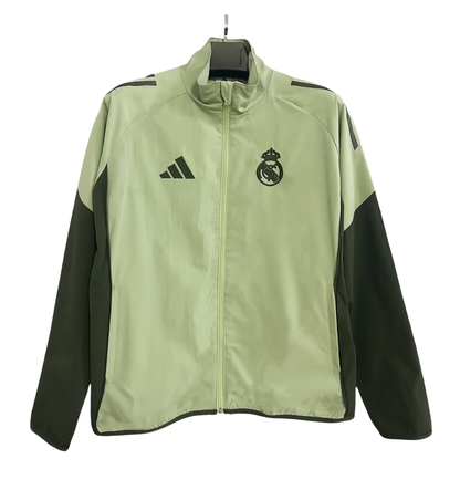 Real Madrid 2025/2026 Windbreaker Green