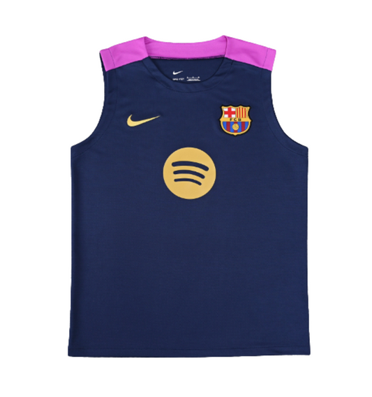 Real Madrid 2023/2024 Weste Blau