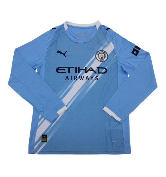 Maillot Domicile Manches Longues Manchester City 2024/2025